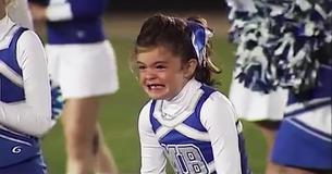 Fans Didn't Know Why She Was Crying During The Routine Until She Ran For The Sideline Fans Didn't Know Why She Was Crying During The Routine Until She Ran For The Sideline