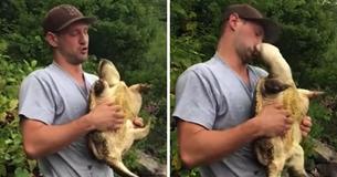 Animal Lover Tries To Kiss Snapping Turtle, Then Gets Viciously Bitten On The Lips Animal Lover Tries To Kiss Snapping Turtle, Then Gets Viciously Bitten On The Lips