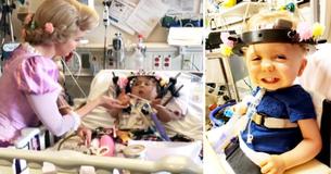 Doctors And Nurses Throw A Princess Party To Celebrate Toddler’s Discharge From Hospital After 6 Weeks Doctors And Nurses Throw A Princess Party To Celebrate Toddler’s Discharge From Hospital After 6 Weeks