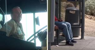 Bus Driver Suspicious When 92-Yr-Old At Stop Doesn’t Board, Jumps To His Feet Upon Seeing His Face Bus Driver Suspicious When 92-Yr-Old At Stop Doesn’t Board, Jumps To His Feet Upon Seeing His Face