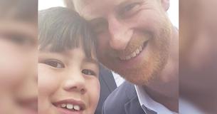 Prince Harry Breaks Royal Protocol To Comfort Child Who Lost His Mother, Too. Prince Harry Breaks Royal Protocol To Comfort Child Who Lost His Mother, Too.