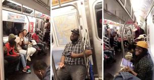 New York City Subway Riders Enjoy Spontaneous Backstreet Boys Singalong New York City Subway Riders Enjoy Spontaneous Backstreet Boys Singalong