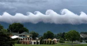 Viral Photo Shows Rare Wave-Like Clouds Seen Above Virginia: Viral Photo Shows Rare Wave-Like Clouds Seen Above Virginia: