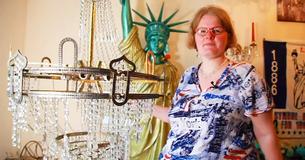 Woman Plans To Marry Chandelier - And Is In Open Relationship With Other Objects Woman Plans To Marry Chandelier - And Is In Open Relationship With Other Objects