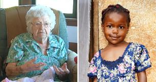 101-Year-Old Woman Sew Over A Thousand Dresses To Support African Children 101-Year-Old Woman Sew Over A Thousand Dresses To Support African Children