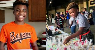 13-Year-Old Boy Opens Bakery And Gives A Cupcake To The Homeless For Every Baked Good Sold 13-Year-Old Boy Opens Bakery And Gives A Cupcake To The Homeless For Every Baked Good Sold