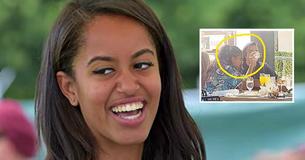 Pillaron a Malia Obama almorzando en un hotel de lujo con su novio Pillaron a Malia Obama almorzando en un hotel de lujo con su novio