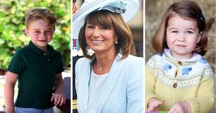 ¡La mejor abuela del mundo Carole Middleton juega con los príncipes George y Charlotte en su negocio familiar ¡La mejor abuela del mundo Carole Middleton juega con los príncipes George y Charlotte en su negocio familiar