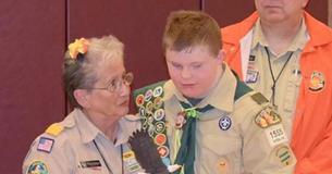 Boy Scout With Autism And Down's Syndrome Gets His Badges Taken Away Boy Scout With Autism And Down's Syndrome Gets His Badges Taken Away