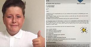 Teacher Sends Parents Encouraging Letter After Autistic Son Fails Test Teacher Sends Parents Encouraging Letter After Autistic Son Fails Test