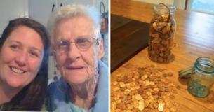 Woman Asks Dying Grandmother To Send Pennies From Heaven, Finds 'Hundreds And Hundreds' Of Coins Days After Her Passing Woman Asks Dying Grandmother To Send Pennies From Heaven, Finds 'Hundreds And Hundreds' Of Coins Days After Her Passing