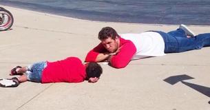 Autistic Student Is Having A Bad Day So Assistant Principal Gets Down On The Ground To Comfort Him Autistic Student Is Having A Bad Day So Assistant Principal Gets Down On The Ground To Comfort Him