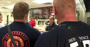 Anonymous Donor Asks Restaurant Manager To Feed Every First Responder For Free, Hands Him $911 Anonymous Donor Asks Restaurant Manager To Feed Every First Responder For Free, Hands Him $911