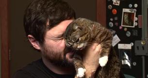 Als der Tierarzt Lil' Bub zum ersten mal sah, sagte er, sie sei aufgrund ihres Aussehens Als der Tierarzt Lil' Bub zum ersten mal sah, sagte er, sie sei aufgrund ihres Aussehens