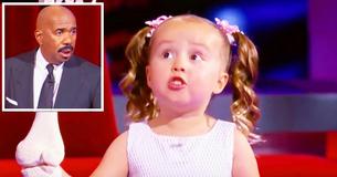 Little Girl Surprises Steve Harvey With Her Knowledge Of Anatomy Little Girl Surprises Steve Harvey With Her Knowledge Of Anatomy