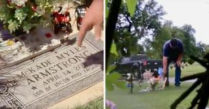 Grieving Parents Hide Camera In Cemetery And Confront Person Who’s Been Stealing From Their Son’s Grave Grieving Parents Hide Camera In Cemetery And Confront Person Who’s Been Stealing From Their Son’s Grave