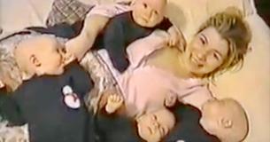 Las cuatrillizas risueñas de Las cuatrillizas risueñas de