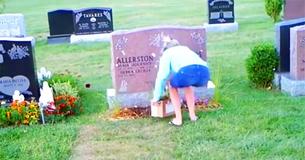 Camera Catches Elderly Man Stealing From Infant's Grave Camera Catches Elderly Man Stealing From Infant's Grave