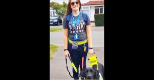 Blind Woman And Her Dog Are Told To Get Off Bus As The Dog Is Black Blind Woman And Her Dog Are Told To Get Off Bus As The Dog Is Black