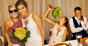 Maid Of Honour Gives Bride A Bouquet Of Chicken Nuggets At Her Wedding Maid Of Honour Gives Bride A Bouquet Of Chicken Nuggets At Her Wedding