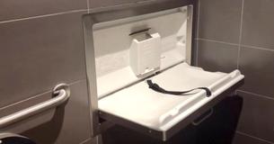 Father Argues For Diaper Changing Tables In All Men's Restrooms Father Argues For Diaper Changing Tables In All Men's Restrooms