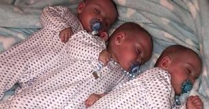 Mother Gives Birth To Rare Identical Triplets Mother Gives Birth To Rare Identical Triplets