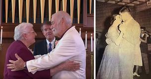Une veuve développe une photo de son ancien amoureux d'école, sans savoir qu'il la traque depuis 63 ans Une veuve développe une photo de son ancien amoureux d'école, sans savoir qu'il la traque depuis 63 ans