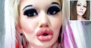 Mulher triplica o tamanho dos lábios para ficar mais fashion, e diz que fica mais bonita com os lábios grandes Mulher triplica o tamanho dos lábios para ficar mais fashion, e diz que fica mais bonita com os lábios grandes