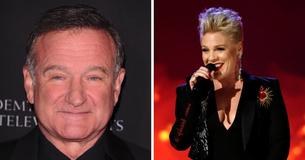 Robin Williams fait une chorégraphie de 15 minutes pour distraire P!nk de sa défaite aux Grammys Robin Williams fait une chorégraphie de 15 minutes pour distraire P!nk de sa défaite aux Grammys