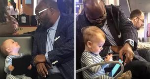 Papá agradece públicamente a un extraño que se hizo amigo de su hija de 16 meses en el aeropuerto de Las Vegas Papá agradece públicamente a un extraño que se hizo amigo de su hija de 16 meses en el aeropuerto de Las Vegas