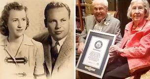 Un mari de 106 ans et une femme de 105 ans obtiennent le record mondial du couple vivant le plus âgé Un mari de 106 ans et une femme de 105 ans obtiennent le record mondial du couple vivant le plus âgé