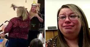 Mãe espera para ver filho autista falar em apresentação de Ação de Graças, mas professora toma o microfone de suas mãos Mãe espera para ver filho autista falar em apresentação de Ação de Graças, mas professora toma o microfone de suas mãos