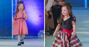 4-Year-Old Girl With Down’s Syndrome Struts Her Stuff On The Catwalk 4-Year-Old Girl With Down’s Syndrome Struts Her Stuff On The Catwalk
