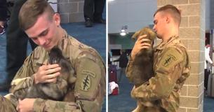Deployed Soldier Bonds With Puppy In Syria And Works Relentlessly To Bring Her Home Deployed Soldier Bonds With Puppy In Syria And Works Relentlessly To Bring Her Home