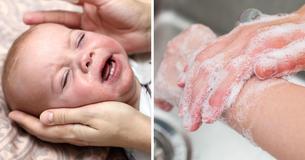 Father Asks Others To Wash Hands Before Touching Infants As He Almost Lost Baby To Illness Father Asks Others To Wash Hands Before Touching Infants As He Almost Lost Baby To Illness