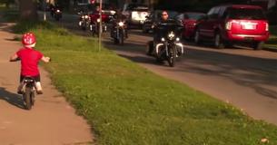 Biker Gang Takes In Bullied 7-Year-Old With No Friends Biker Gang Takes In Bullied 7-Year-Old With No Friends