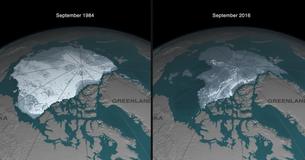 La NASA publie une vidéo accélérée de la fonte des calottes glaciaires dans l'Arctique La NASA publie une vidéo accélérée de la fonte des calottes glaciaires dans l'Arctique