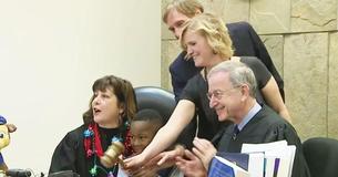 Michigan Boy Invited His Kindergarten Class To Adoption Hearing Michigan Boy Invited His Kindergarten Class To Adoption Hearing