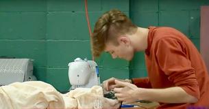 Teen Learns To Sew Dress For Date's Prom Teen Learns To Sew Dress For Date's Prom