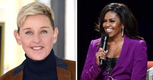 Michelle Obama Gives $100,000 To An Elementary School On Ellen DeGeneres' Giveaway Segment Michelle Obama Gives $100,000 To An Elementary School On Ellen DeGeneres' Giveaway Segment