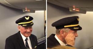 High School Choir Stands Up On Plane And Serenades Captain With Emotional Song For His Final Flight High School Choir Stands Up On Plane And Serenades Captain With Emotional Song For His Final Flight