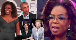 Oprah Winfrey und die Obamas wehren sich gegen Berichte, die besagen, dass sie Harry und Meghan bezüglich ihres Rücktritts von der königlichen Familie beraten haben sollen Oprah Winfrey und die Obamas wehren sich gegen Berichte, die besagen, dass sie Harry und Meghan bezüglich ihres Rücktritts von der königlichen Familie beraten haben sollen