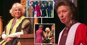 Camilla Presents Princess Anne With Honorary Degree For Her Charity Work While Prince Charles And His Sons Are Engulfed In Megxit Crisis Camilla Presents Princess Anne With Honorary Degree For Her Charity Work While Prince Charles And His Sons Are Engulfed In Megxit Crisis