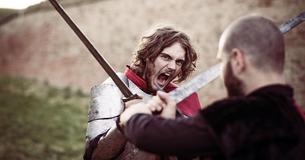 Man Asks Judge For A 'Trial By Combat' With Swords To Handle Dispute With Ex-Wife Man Asks Judge For A 'Trial By Combat' With Swords To Handle Dispute With Ex-Wife