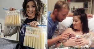 Woman From Wisconsin Who Miscarried Donates 500oz Of Her Breastmilk To Milk Bank For Moms In Need Woman From Wisconsin Who Miscarried Donates 500oz Of Her Breastmilk To Milk Bank For Moms In Need