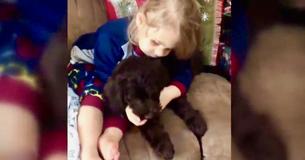 2-Year-Old Heart Transplant Patient Is Gifted A Puppy After Leaving Hospital 2-Year-Old Heart Transplant Patient Is Gifted A Puppy After Leaving Hospital