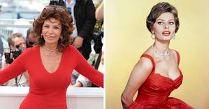 Neto de Sophia Loren, Leonardo, é a cara da avó em comparação com foto antiga Neto de Sophia Loren, Leonardo, é a cara da avó em comparação com foto antiga