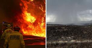 La pluie finit par tomber en Australie et aide à éteindre des feux de brousse mortels La pluie finit par tomber en Australie et aide à éteindre des feux de brousse mortels