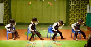 Four Preschoolers In Suits Impress Crowd With Their Moves Four Preschoolers In Suits Impress Crowd With Their Moves