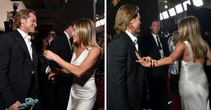 A Internet reage ou reencontro de Brad Pitt e Jennifer Aniston A Internet reage ou reencontro de Brad Pitt e Jennifer Aniston